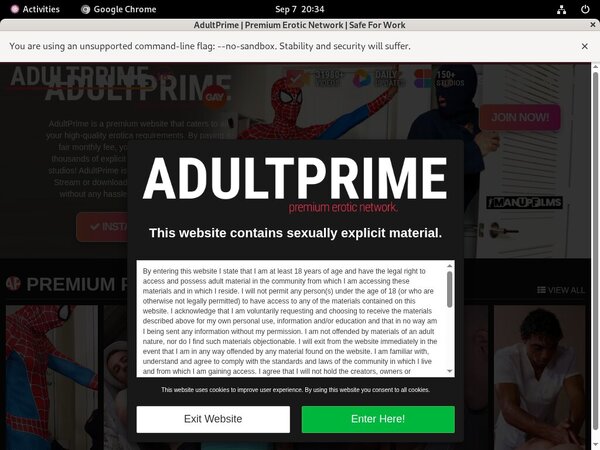 Adult Prime Gay Username Password