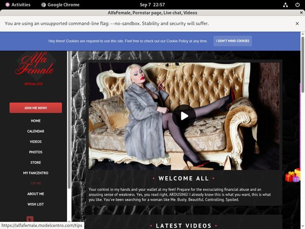 AlfaFemale Pass Word