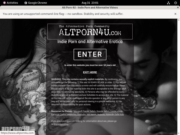 Alt Porn 4 U Sign Up Link