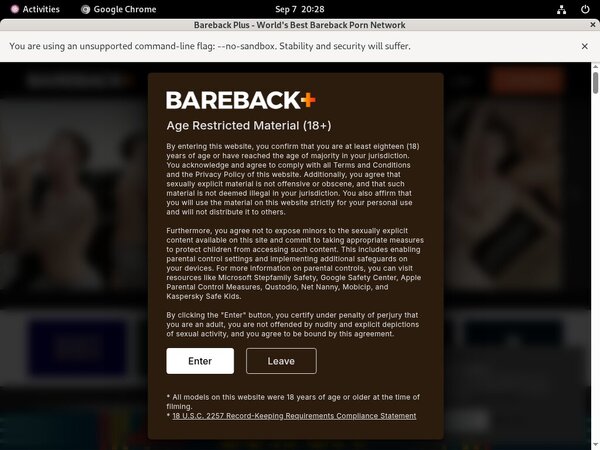 Bareback Plus $1 Trial