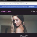 Cage Alexia Free Membership Cage Alexia Free Membership