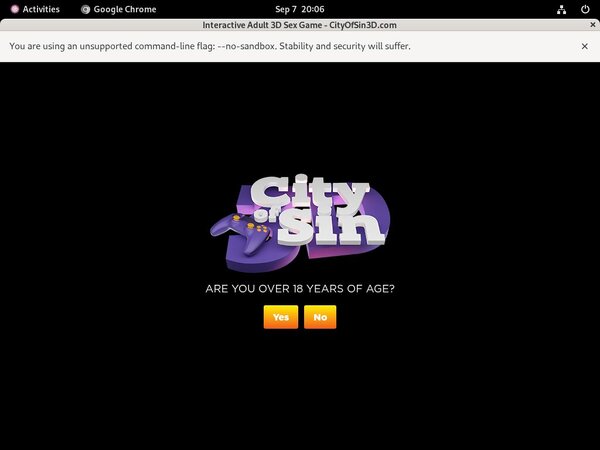 City Of Sin 3D Giropay