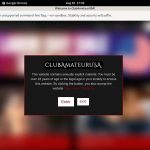 Club Amateur USA Login Information