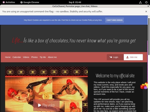 CoCoChanel Billing Form