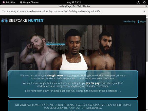 Contas Premium Beefcakehunter Contas Premium Beefcakehunter
