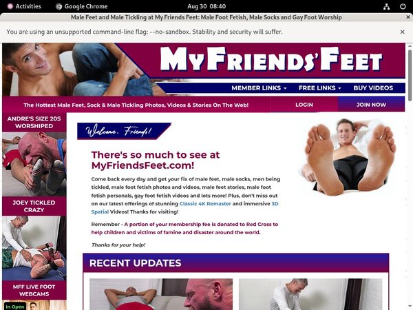 Coupon My Friends Feet