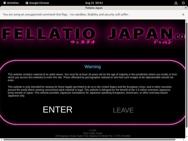 Fellatio Japan Premium Account