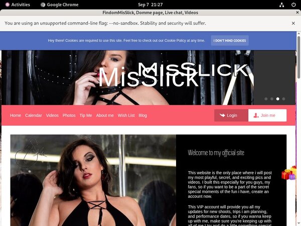 FindomMisSlick Previews
