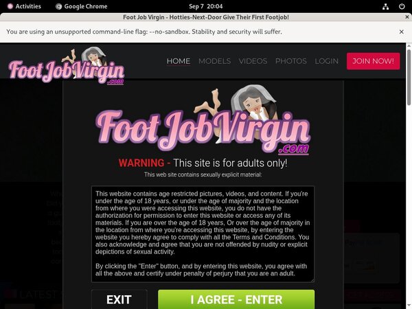 Footjobvirgin Co