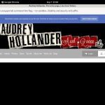 Free Audrey Hollander Accounts Premium