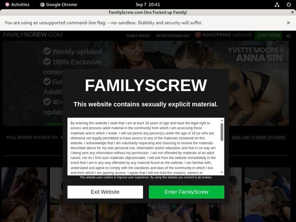 Free Family Screw Account Discount Free Family Screw Account Discount