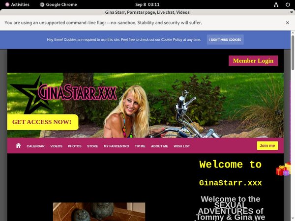 Free Pass GinaStarr