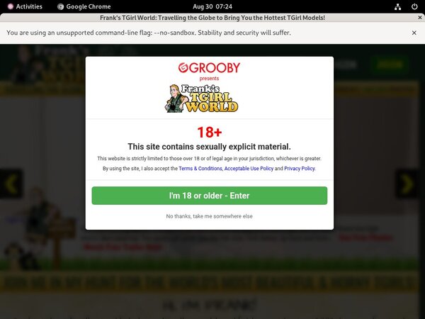 Free Passwords Franks T-Girl World