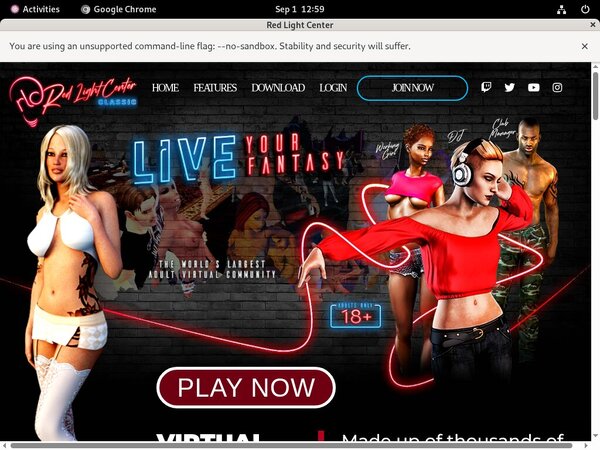 Free Redlightcenter Coupon