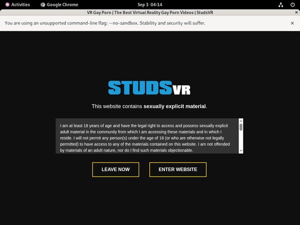Get Free Studs VR Membership