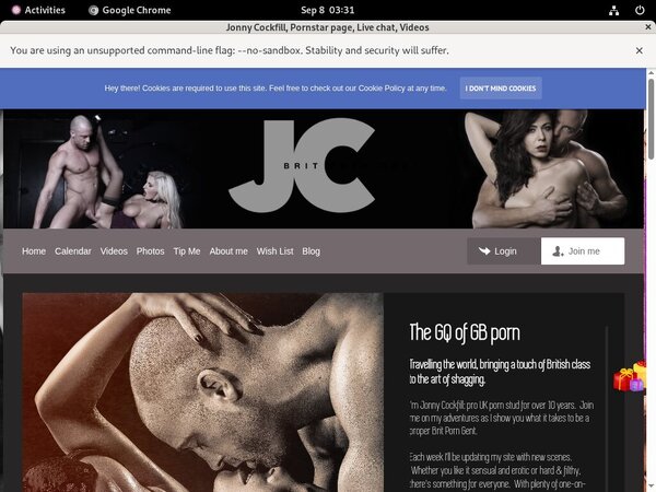 Get Jonny Cockfill Trial Membership