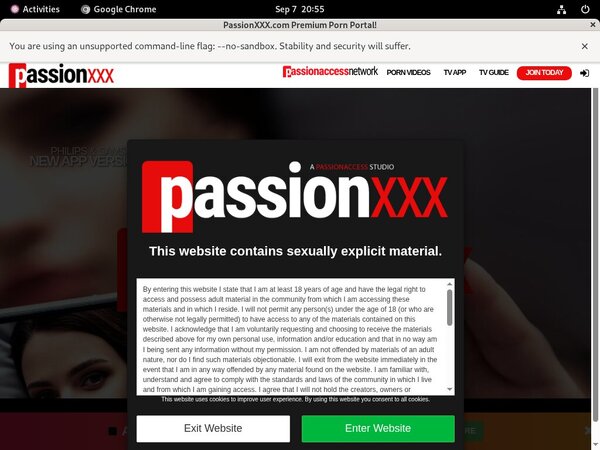 Join Passion XXX For Free