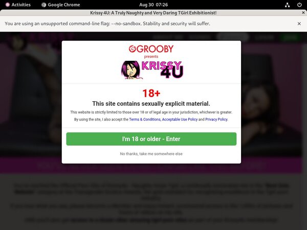 Krissy 4 U Promo Offer