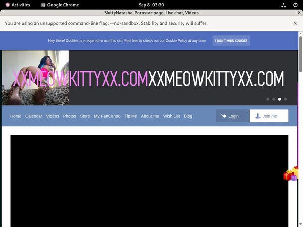 Mewkitty.modelcentro.com Account Paypal