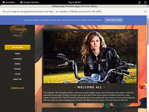 Mistyorange Registration Form
