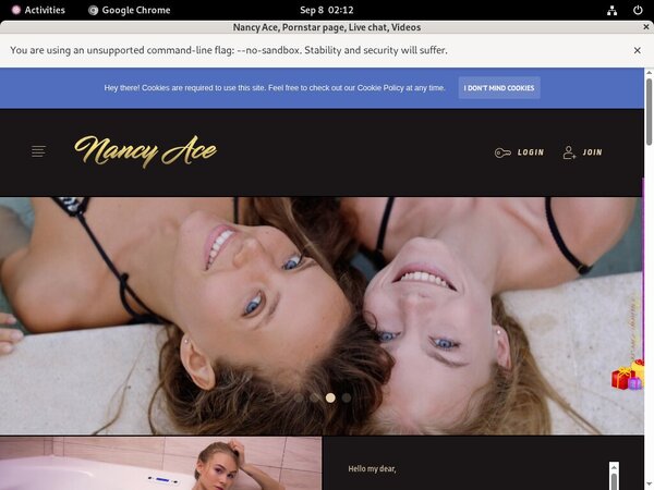 Nancy Ace Id Password