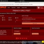 Offer FRENCH GIRLS FEET