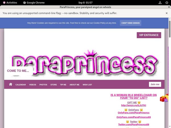 ParaPrincess Paypal