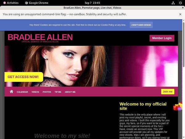 Password BradLee Allen Free