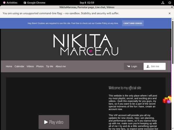 Password Free NikitaMarceau