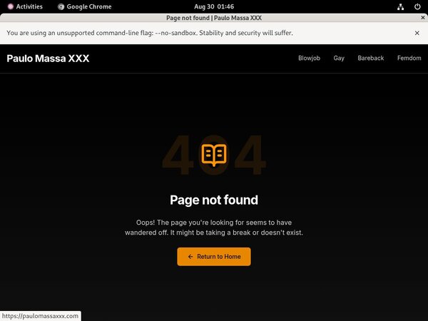 Paulomassaxxx Sign Up Page