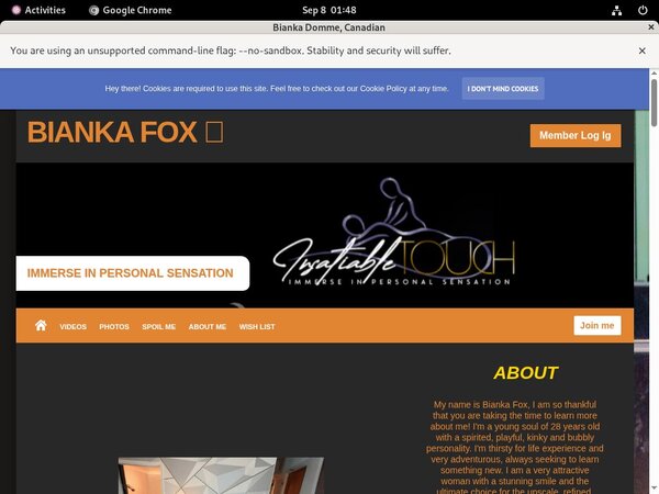 Pay Pal Bianka Fox
