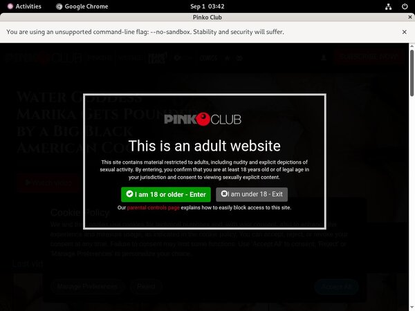 PinkO Club Vendo Page