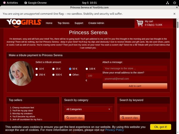 Princess Serena Gif