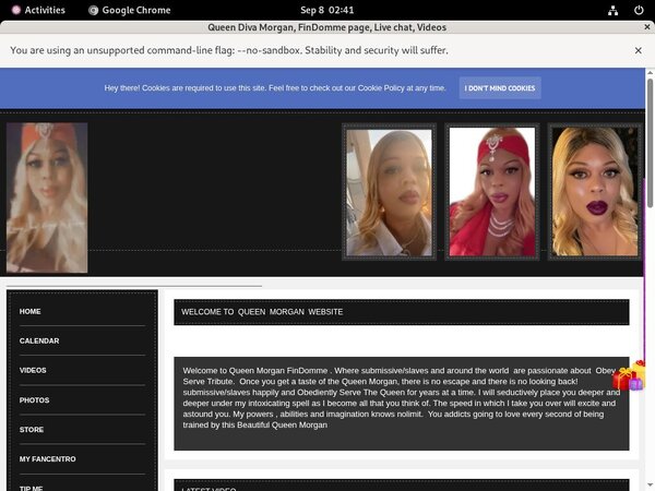 Queen Diva Morgan Upcoming Queen Diva Morgan Upcoming