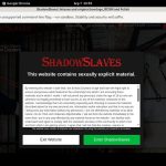 Shadowslaves.com Website Accounts