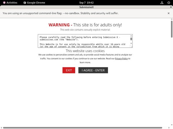 Submissive X Discount Url