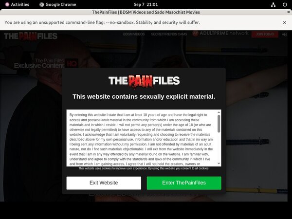 Thepainfiles.com Trial
