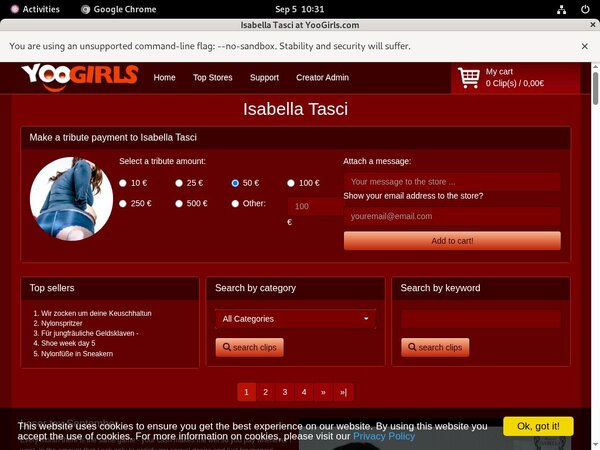 Trial Isabella Tasci Free