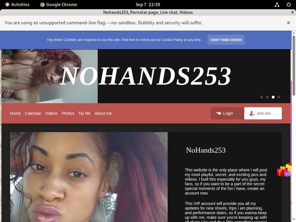 Working Nohands253.modelcentro.com Password