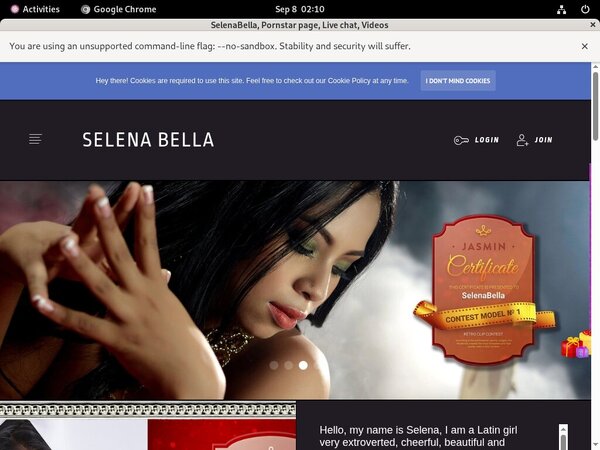 Working SelenaBella Password