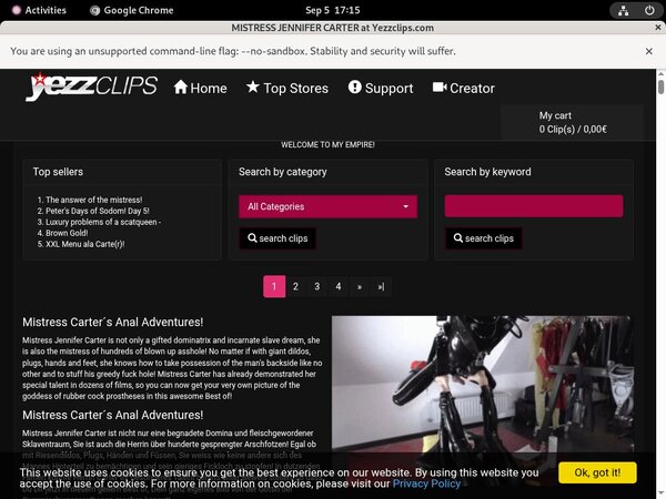 Yezzclips.com Free Ones