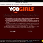 Yoogirls.com Discount Form