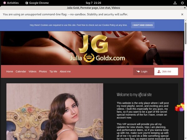 New Julia Gold Password
