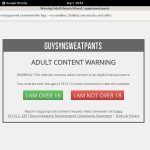 Login Guys In Sweatpants Free Trial